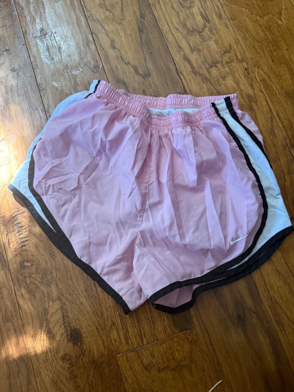 Pink classic vintage Nike running shorts